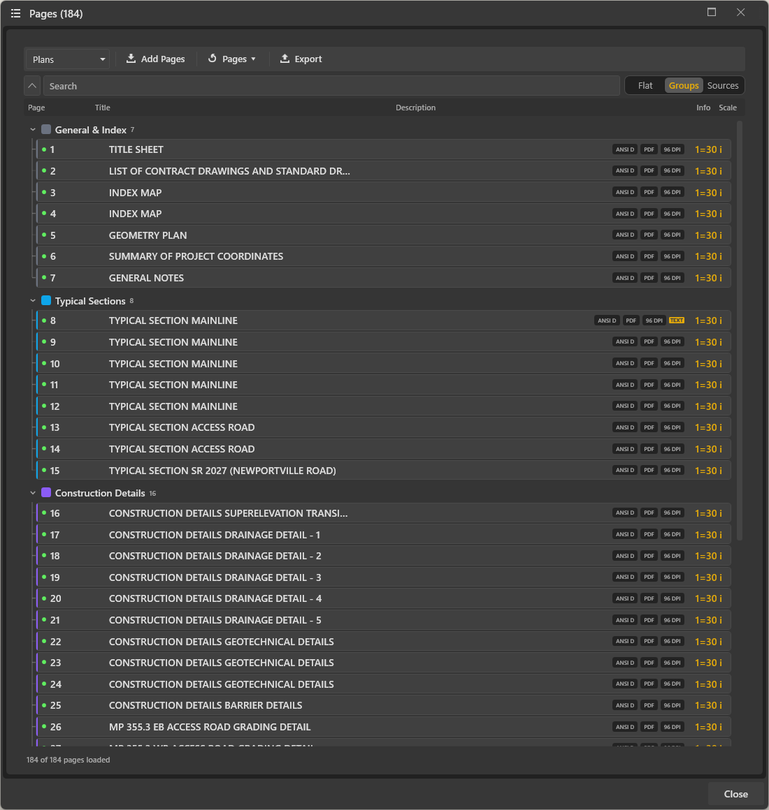 Smart plan detection naming sheets and parsing the drawing index automatically
